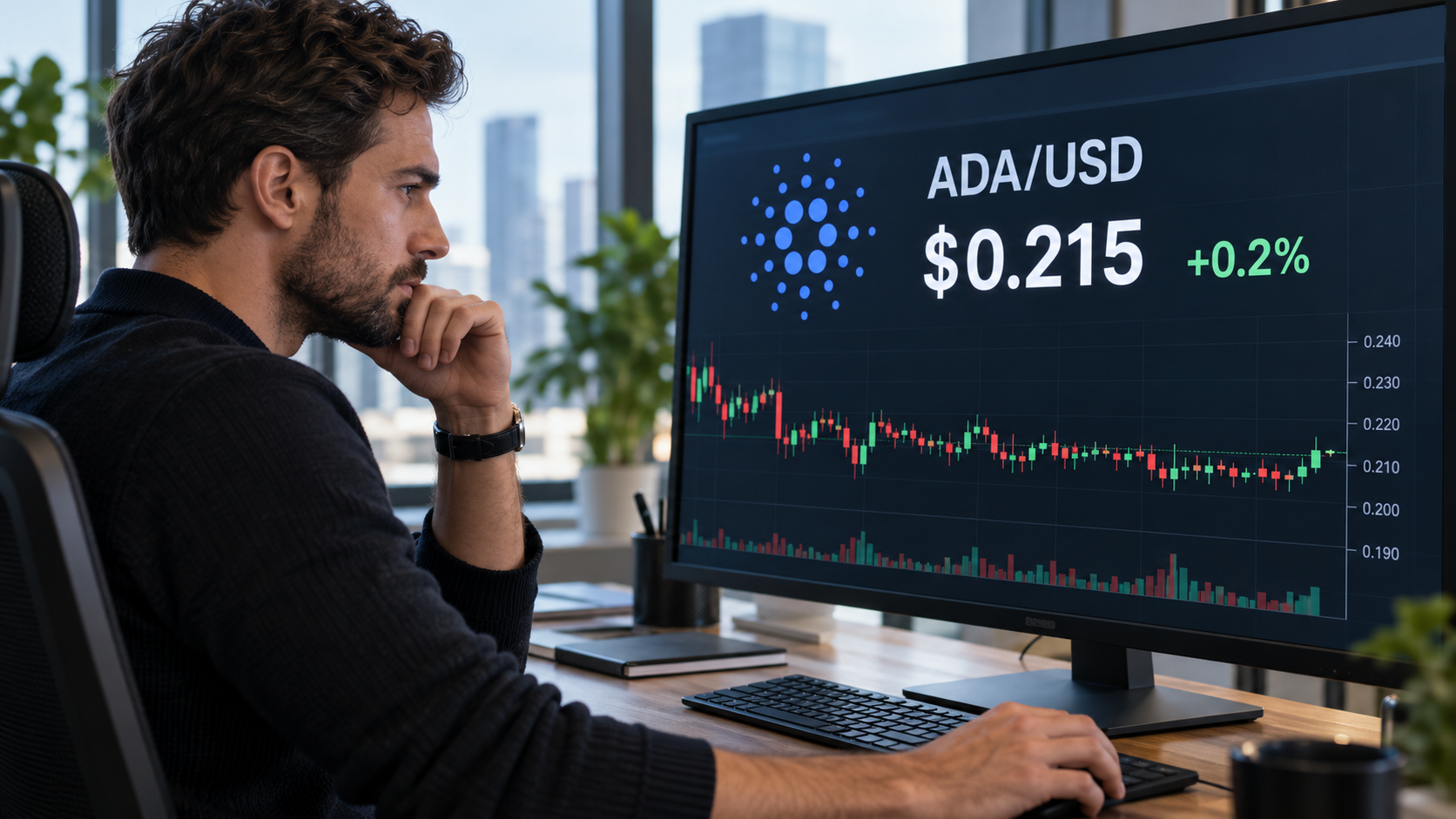 Cardano rebounds toward $0.216 amid whale selling and falling OI