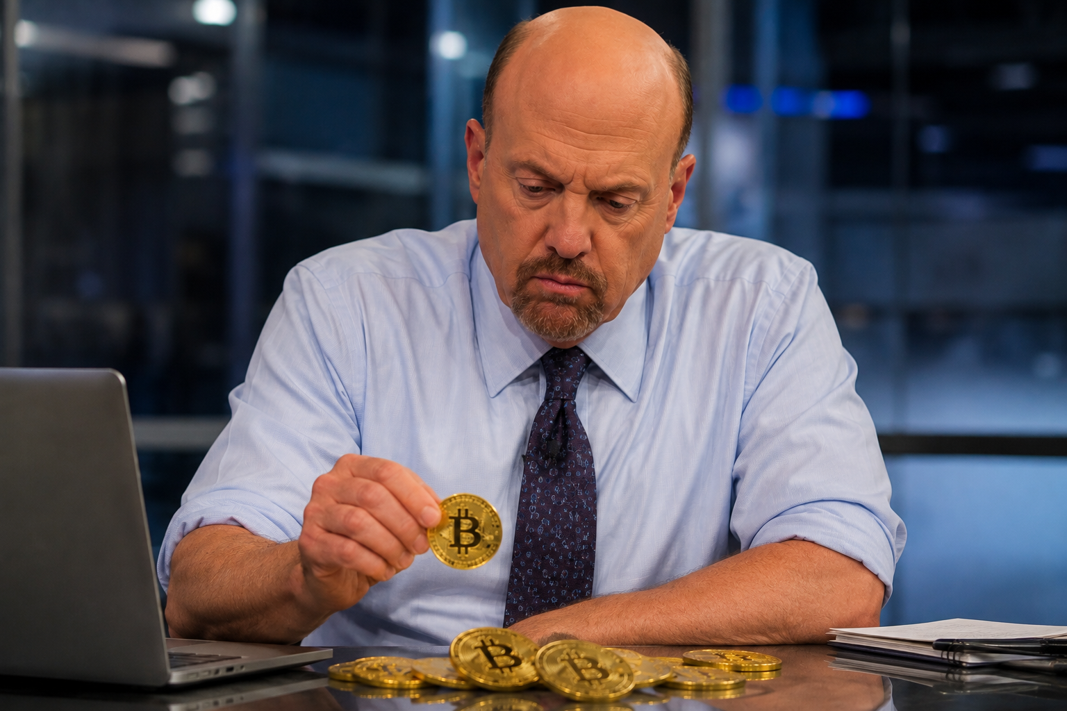 Jim Cramer to sell all of his Bitcoin over quantum computing fears