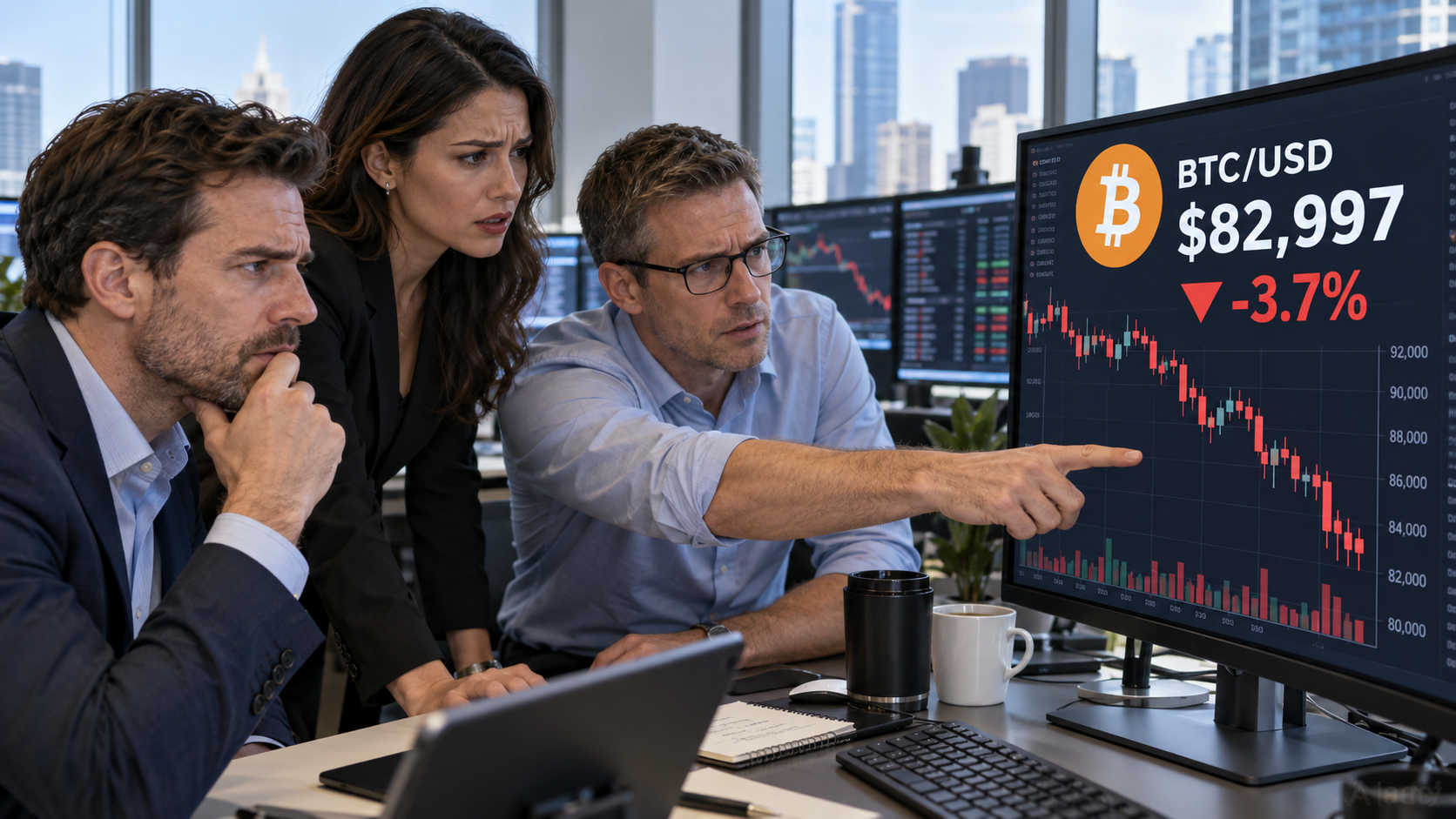 Bitcoin dips 3% ahead of FOMC minutes as $81k support comes into focus