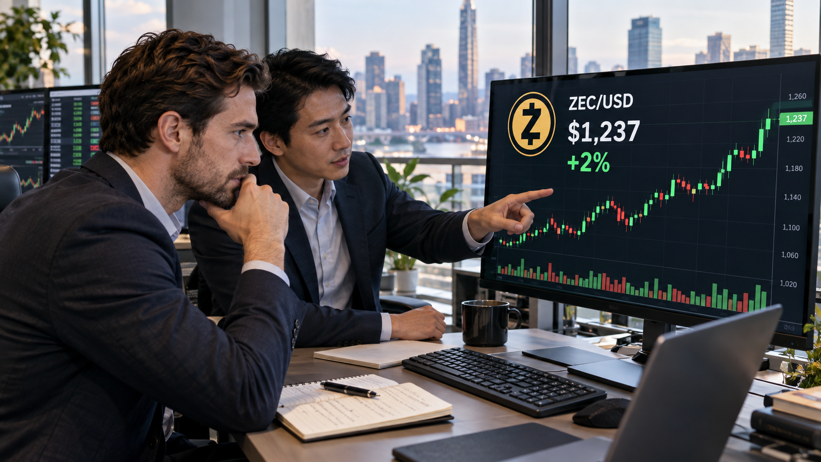 Zcash jumps 6% in two days despite fresh Grayscale outflows: can ZEC break $1,320?